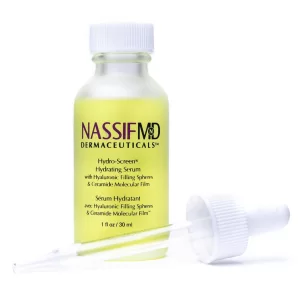 Nassif MnD Dermaceuticals Hyrdo-Screen Hydrating Serum Bottle